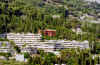 Photographie de la Villa des Colombires depuis le bas de Menton, 1998.